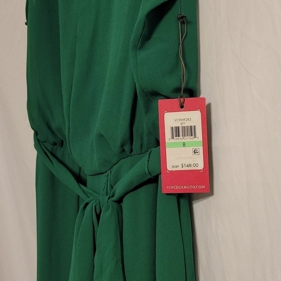 VINCE Camuto Cropped Leght Chiffon Jumpsuit - Picture 5 of 11